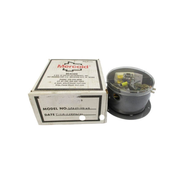 MERCOID DPA-33-103-62 120/240VAC 10A 0-20PSI NSMP