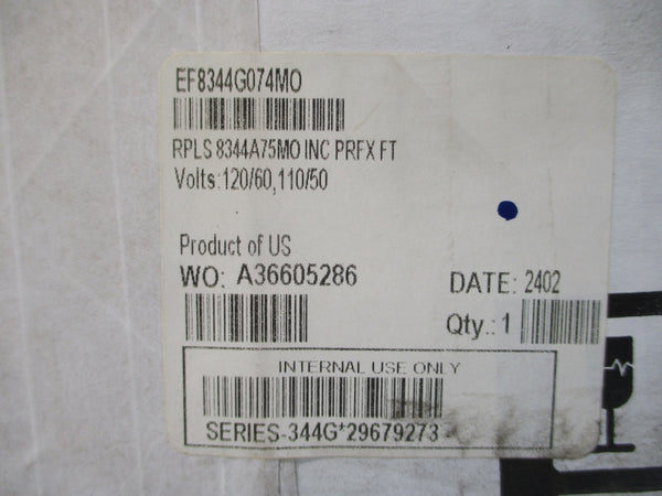 ASCO EF8344G074MO 110/120V NSFS