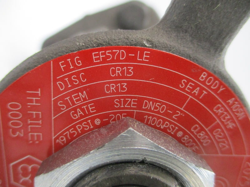 BONNEY FORGE EF57D-LE 1975PSI 2" NSNP