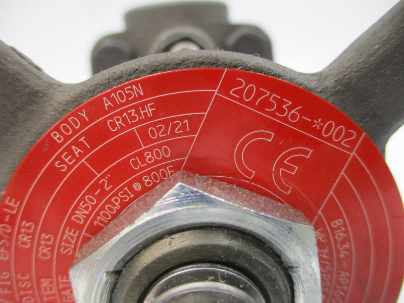 BONNEY FORGE EF57D-LE 1975PSI 2" NSNP