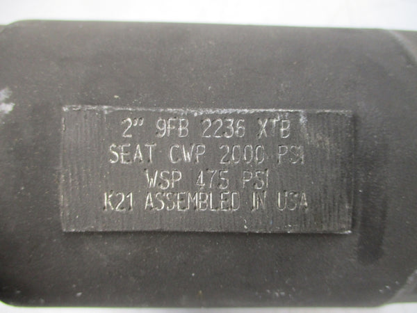 JAMESBURY 9FB2236XTB 2000PSI 2" NSNP