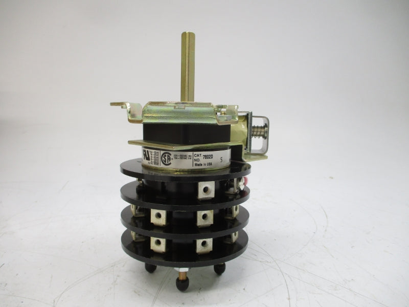 ELECTROSWITCH 7802D SER. 24 120/240VAC 20A NSMP