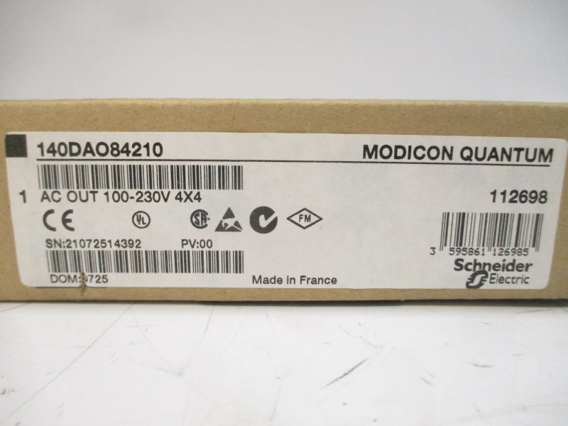 SCHNEIDER ELECTRIC 140DAO84210 100-230VAC 2A NSMP