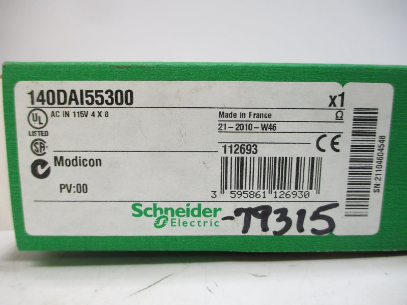 SCHNEIDER ELECTRIC 140DAI55300 115VAC NSMP