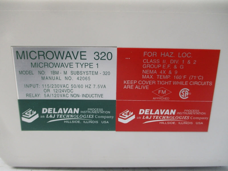 DELAVAN 1BM-M D42076 320 115/230VAC 5A NSMP
