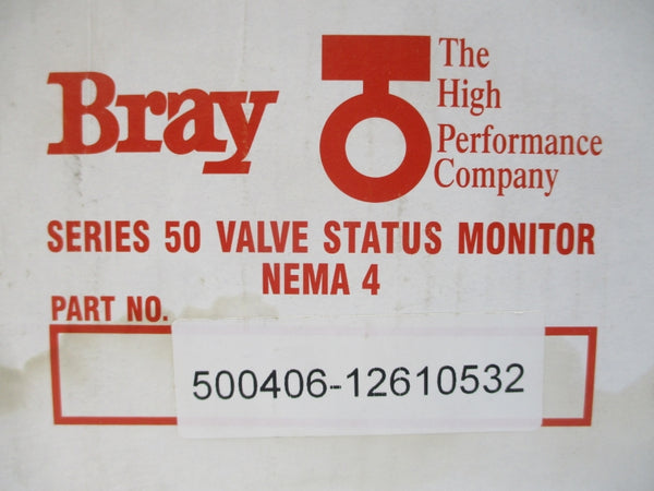 BRAY CONTROLS 50-0406-12610-532 125/250VAC 10A NSMP
