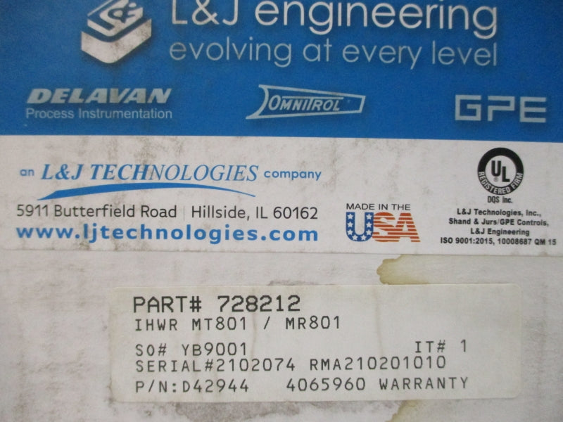 DELAVAN 728212 1BM-F NSMP