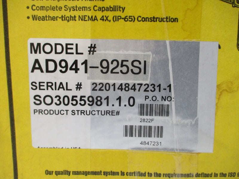 LMI AD941-925SI 95/240V 1.40A 250PSI NSMP