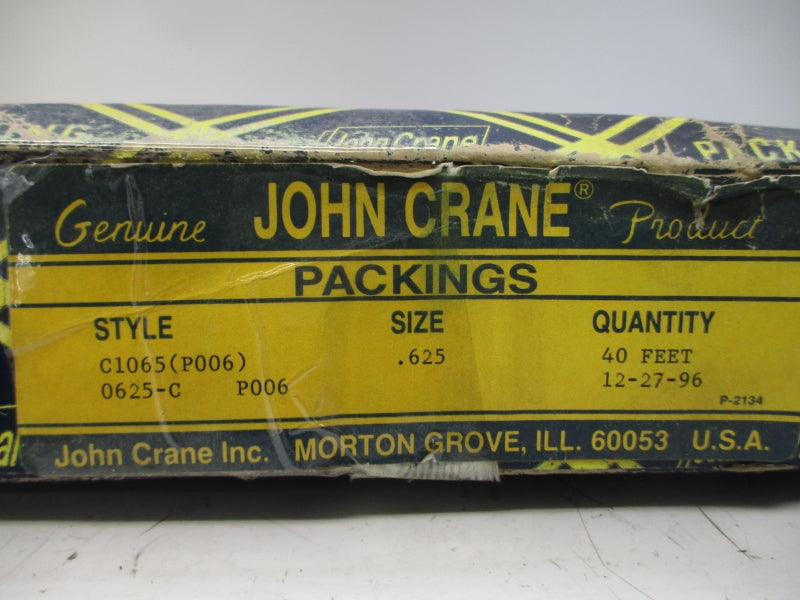 JOHN CRANE C1065(P006) 0625-C .625" 40' NSMP