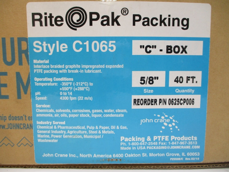 RITE PAK C1065 5/8" 40.0' NSMP