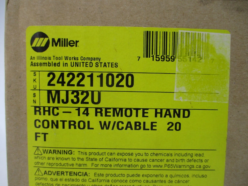 MILLER RHC-14 20' NSFS
