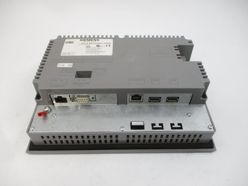 SIEMENS 6AV6643-0CB01-1AX0 24VDC 0.8A NSNP