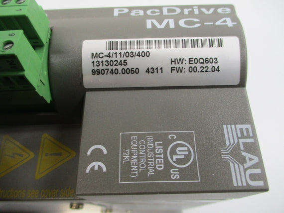 SCHNEIDER ELECTRIC MC-4/11/03/400 13130245 380-480VAC 3.2A UNMP