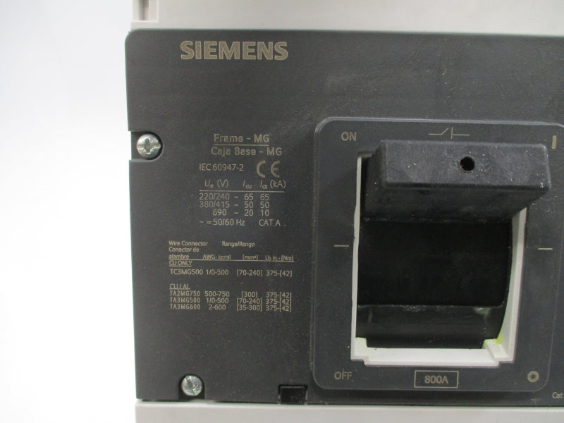 SIEMENS NMX3R800 600V 800A NSNP
