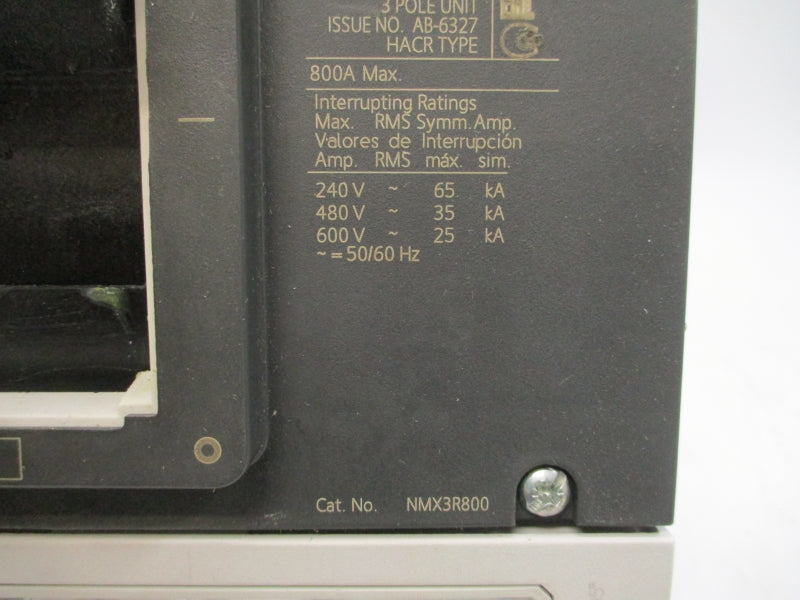 SIEMENS NMX3R800 600V 800A NSNP