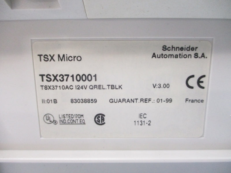 SCHNEIDER ELECTRIC TSX3710001 24V NSNP