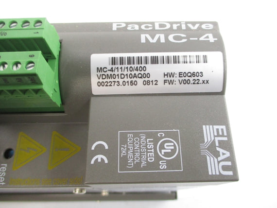 SCHNEIDER ELECTRIC MC-4/11/10/400 380-480VAC 10.2A UNMP