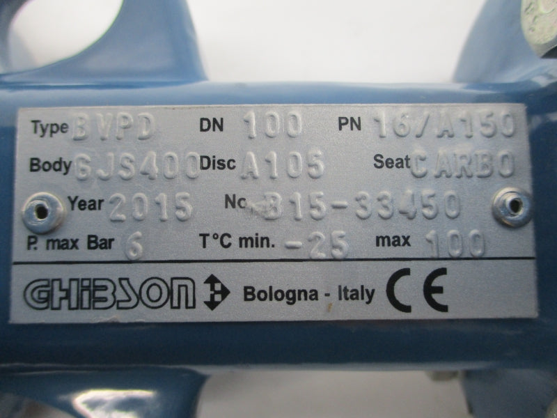 GHIBSON 16/A150 B15-33450 AT201UDA F05+F07-N-17DS 4" NSNP