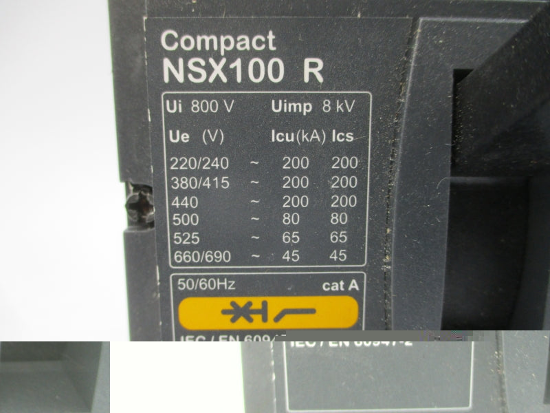 SCHNEIDER ELECTRIC LV433275 NSX100R 660/690V 25/50A NSNP