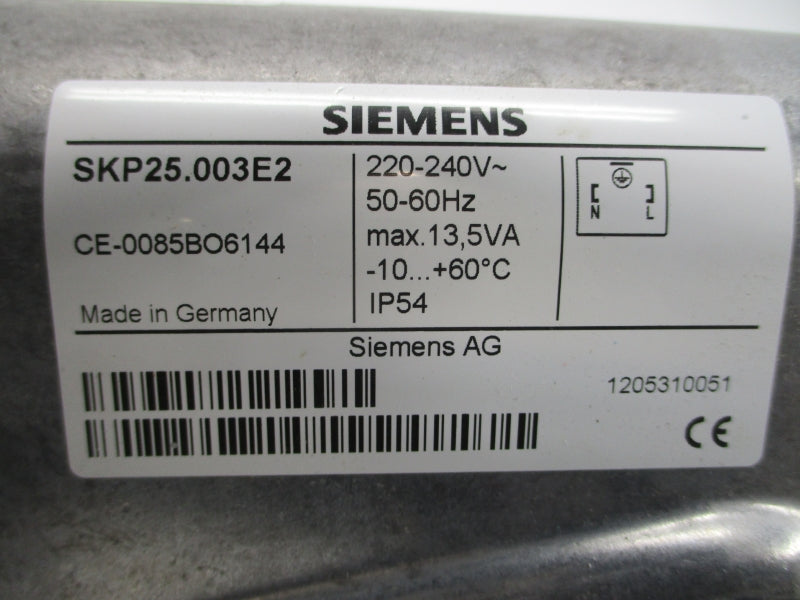 SIEMENS SKP25.003E2 220-240V UNMP