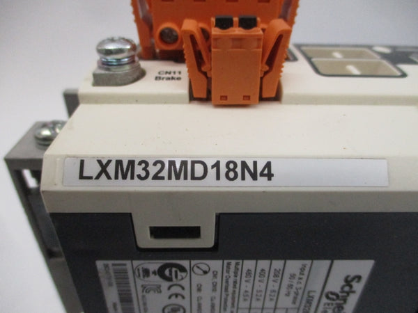 SCHNEIDER ELECTRIC LXM32MD18N4 480VAC 4.5A NSNP