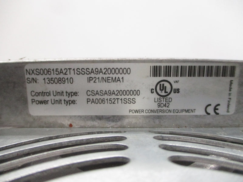 VACON NXS00615A2T1SSSA9A2000000 380-500V 61A UNMP