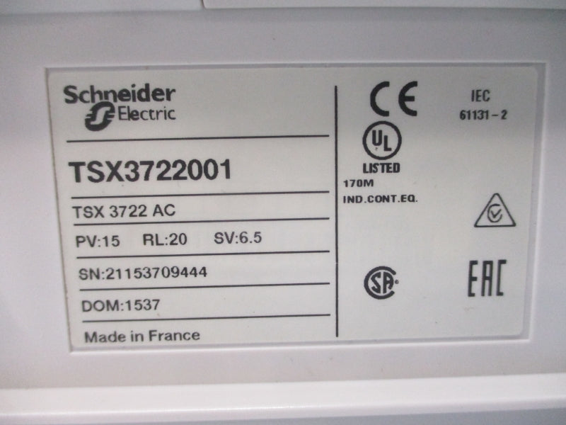 SCHNEIDER ELECTRIC TSX3722001 NSNP