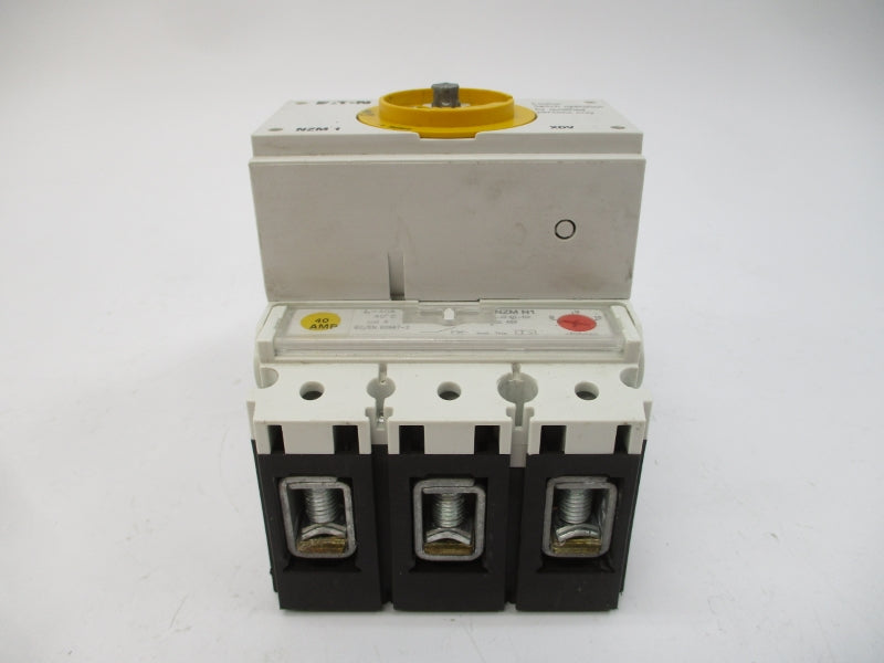 EATON NZMN1-AF40-NA 480V 40A (AS PICTURED) UNMP