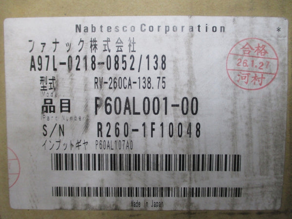NABTESCO A97L-0218-0852/138 NSMP
