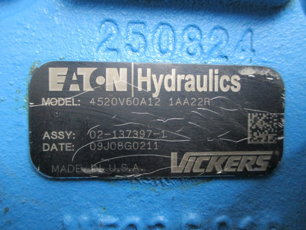 EATON 4520V60A121AA22R 02-137397-1 NSNP