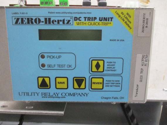 ITE K-225 POWER BREAKER WITH ZERO-HERTZ DC TRIP UNIT 600VAC 225A NSNP