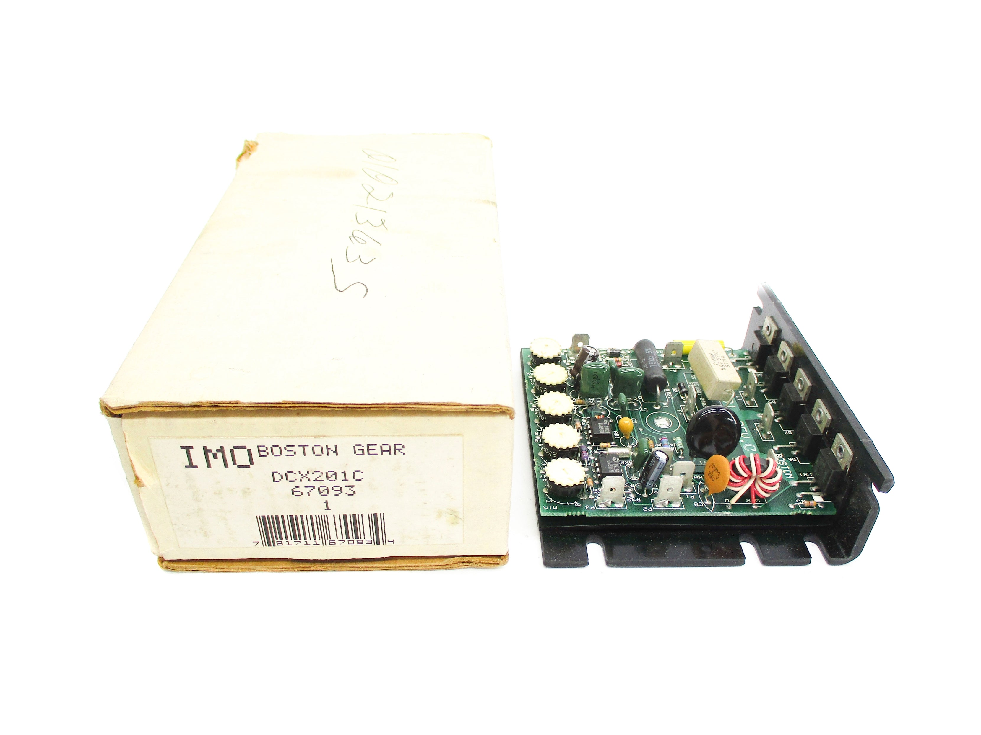BOSTON GEAR DCX201C 115/230VAC 12.0A NSMP