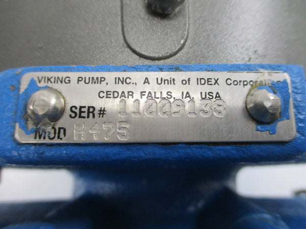 VIKING PUMP H475 CM3556T 208-230/460V 3.75-3.4/1.7A NSNP