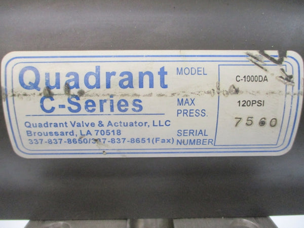 QUADRANT C-1000DA B16.34/API608 1920PSI 2" NSNP