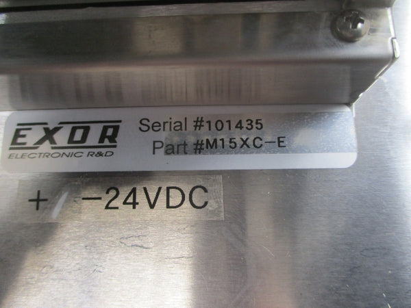 EXOR M15XC-E 24VDC NSNP