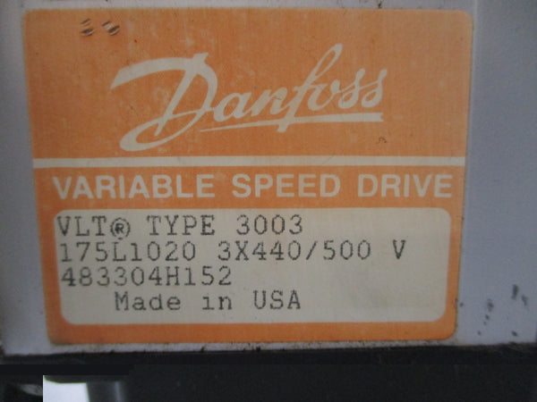 DANFOSS 175L1020 TYPE 3003 440/500V UNMP