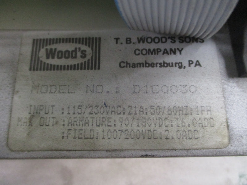 TB WOODS D1C0030 115/230VAC 21A UNMP