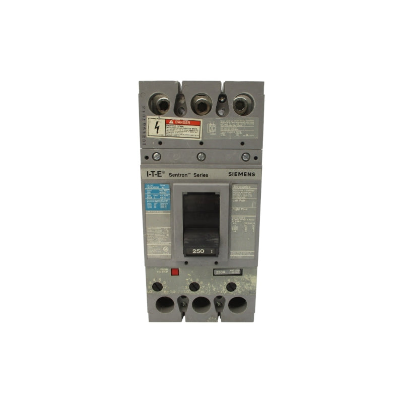 ITE SIEMENS FXD63B250 SER. A 600VAC 250A UNMP