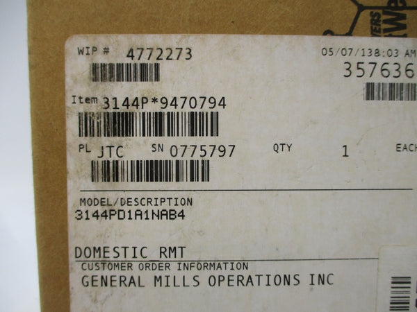 ROSEMOUNT 3144PD1A1NAB4 12.0-42.4VDC REV. 1.1.1 NSMP