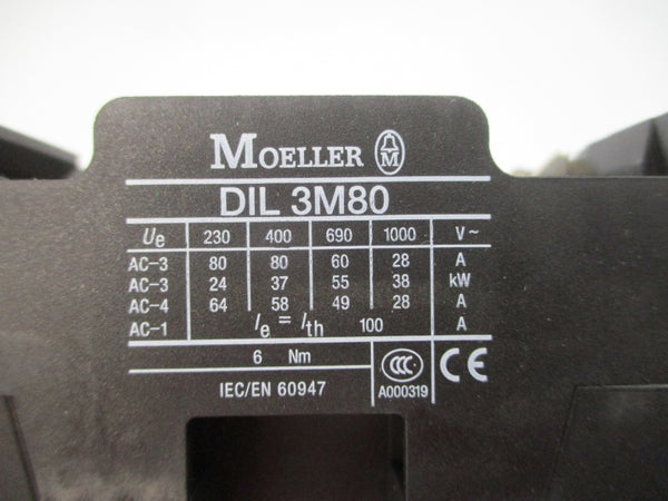 MOELLER DIL3M80 230/240V NSMP