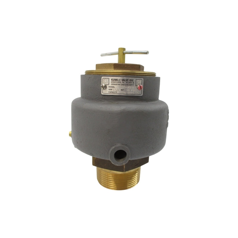 KUNKLE VALVE 0337-J01AKE 15PSI 2-1/2" NSNP