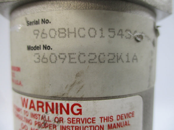 BROOKS INSTRUMENT 3609EC2C2K1A 3604&09 240PSI 1-1/2" NSNP