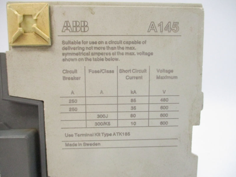 ABB A145-30 110-120V UNMP