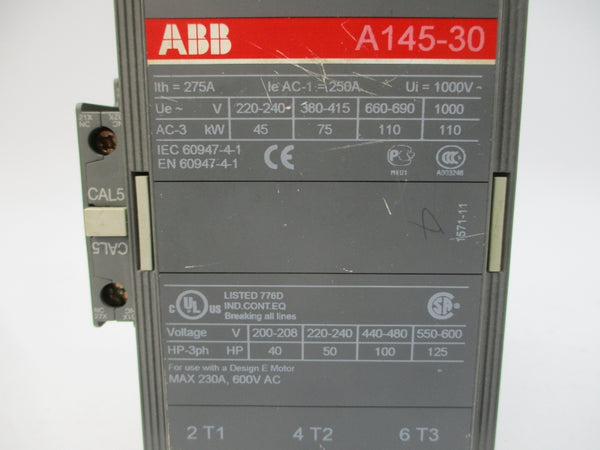 ABB A145-30 110-120V UNMP