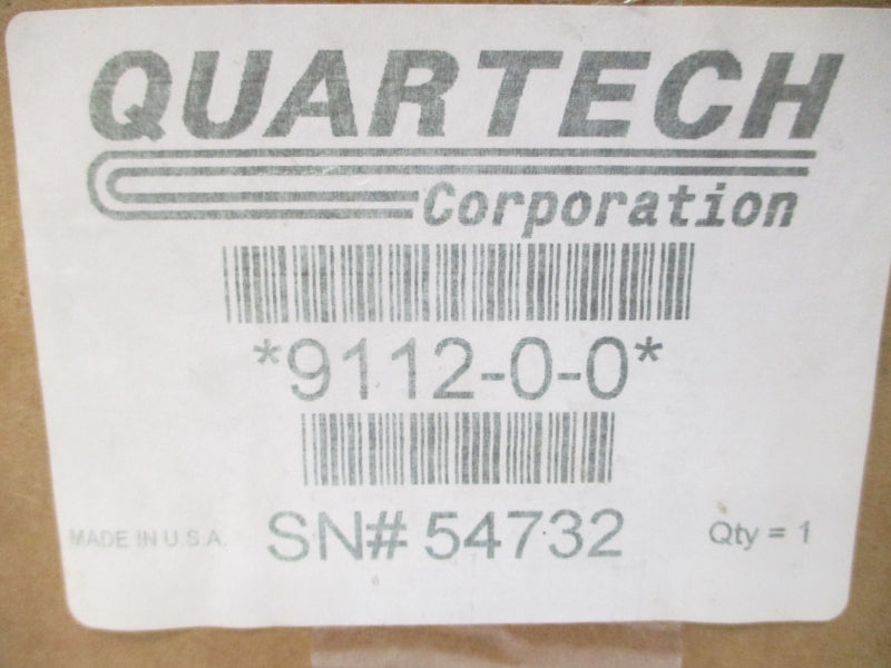 QUARTECH 9112-0-0 9800709 24VDC NSMP