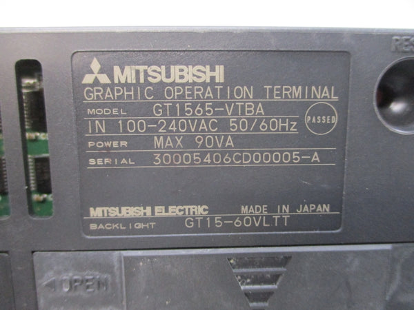 MITSUBISHI GT1565-VTBA 100-240VAC NSNP