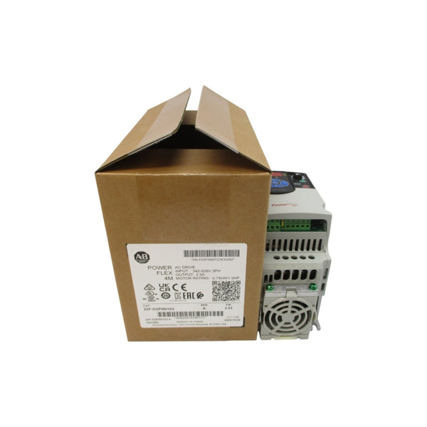 ALLEN BRADLEY 22F-D2P5N103 SER. A F/W 2.02 342-528VAC 3.5A NSMP
