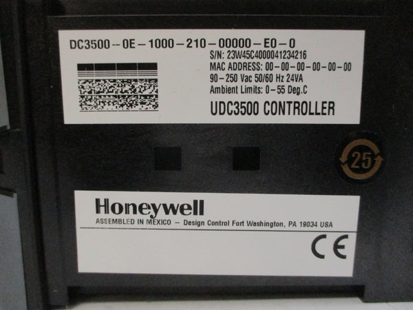 HONEYWELL DC3500-0E-1000-210-00000-E0-0 UDC3500 90-250VAC NSMP