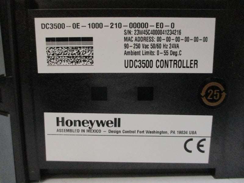 HONEYWELL DC3500-0E-1000-210-00000-E0-0 UDC3500 90-250VAC NSMP