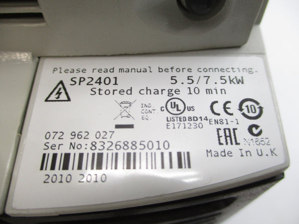 VEMAG SP2401 072962027 380-480V 15.7A UNMP